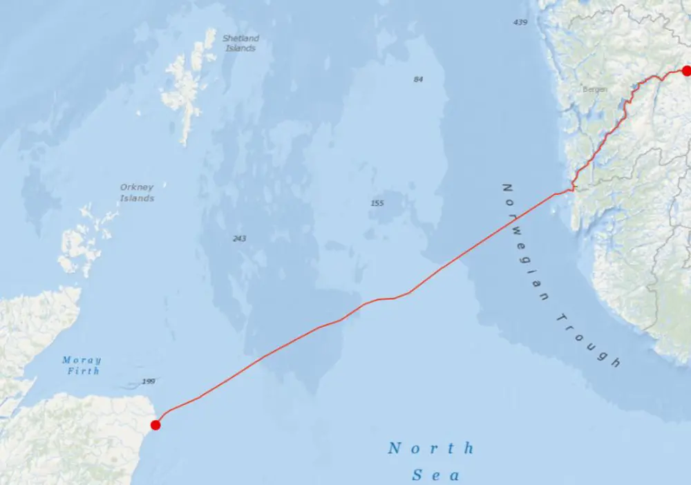 bilde Kabel Norge &#8211; Skottland gir 8,5 milliarder i pluss