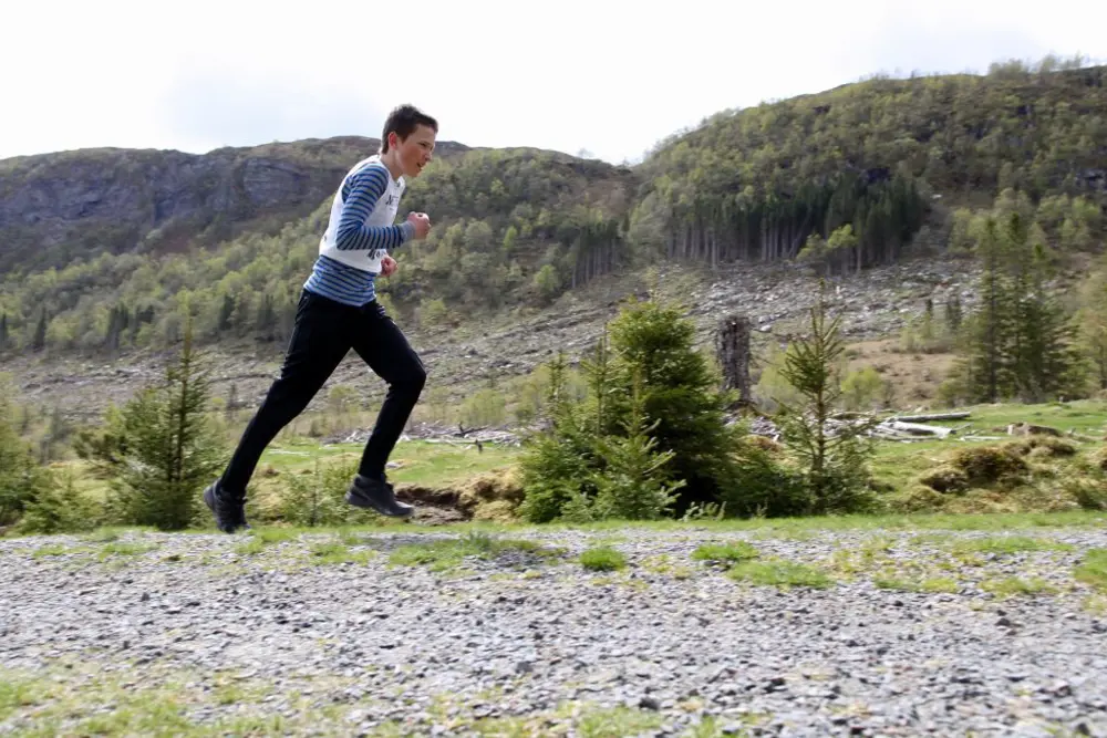 bilde Noah (13) &#8211; Det var tunge bakkar og eg begynte litt hardt!