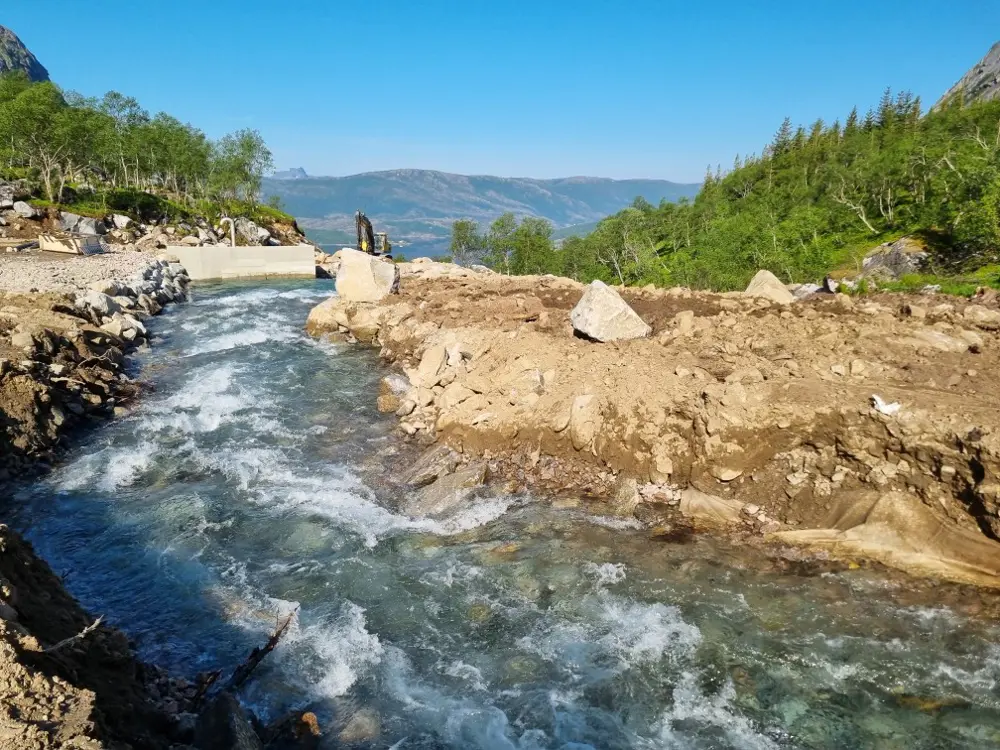 bilde Full fart: 700 GWh småkraft under bygging