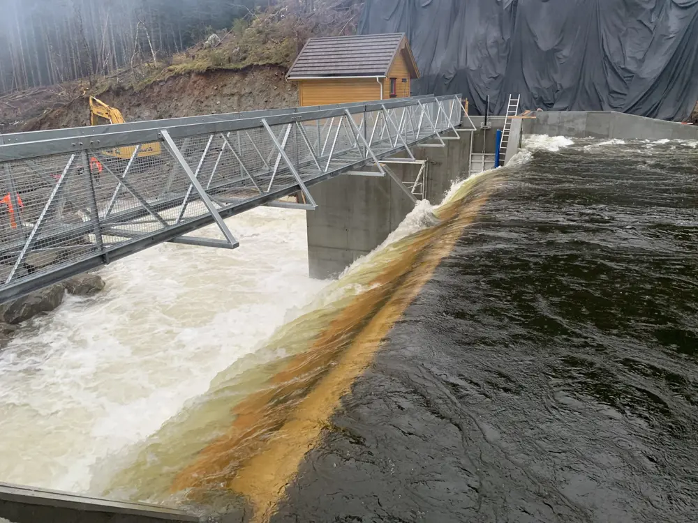 bilde Nessane kraftverk er i drift