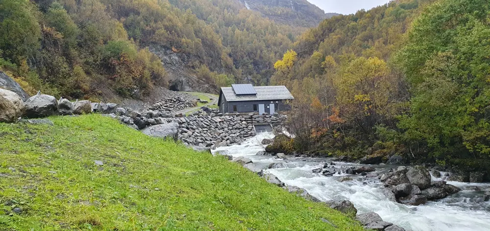 bilde Nye kraftverk i drift: Travle måneder for Forte Vannkraft