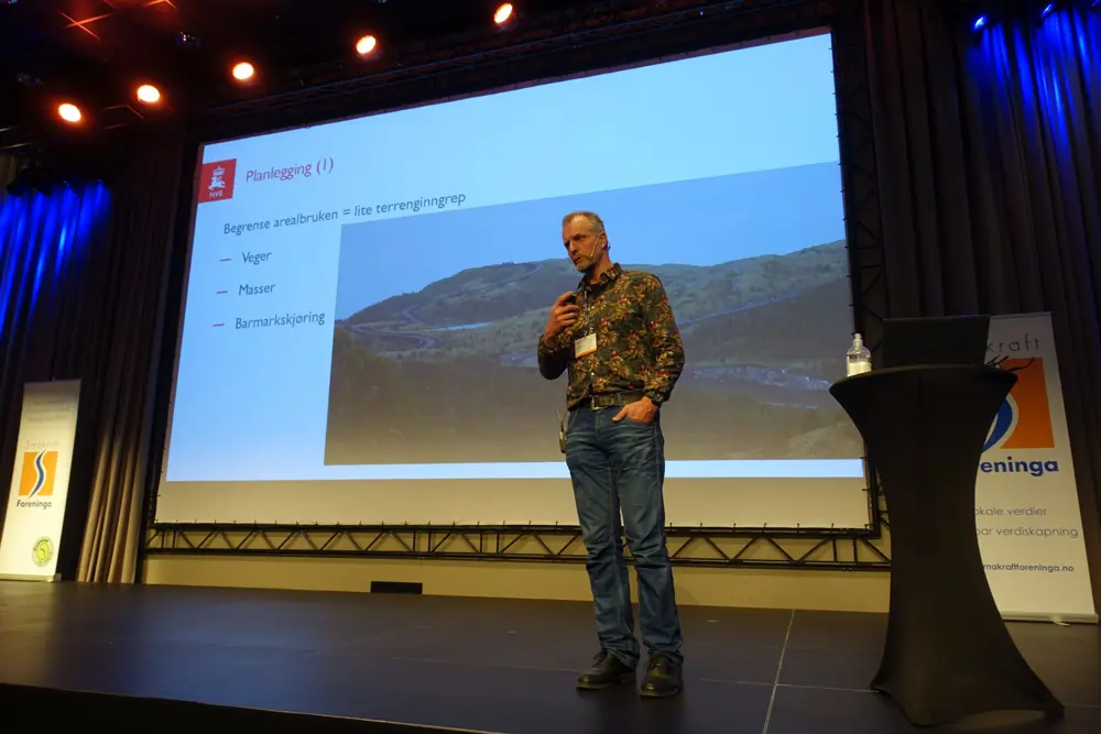 bilde Godt frammøte på Småkraftdagane 2021