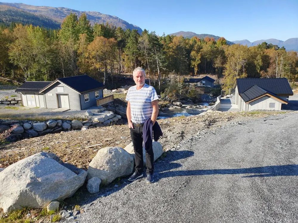 bilde Kraftverksopning i Gloppen